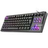 TECLADO MECANICO MARS GAMING CON SMART DECK NEGRO MK-MASTER - MKMASTERES-1