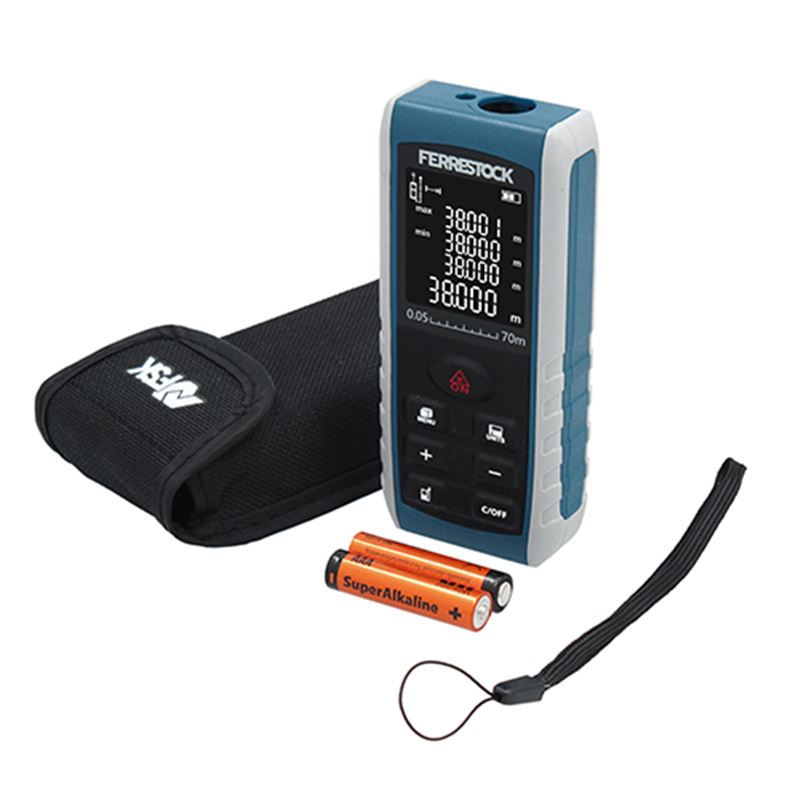 MEDIDOR DISTANCIA LASER 70 METROS FERRESTOCK - FSKLDM070