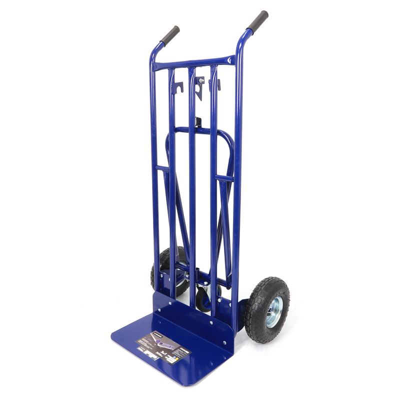 CARRETILLA ALMACEN ACERO 300KG 3 EN 1 MADER - 87657-2