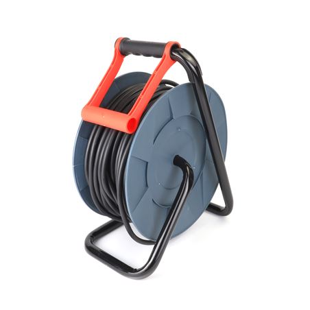 ENROLLACABLE PLASTICO CON TAPAS 40 METROS 3GX2.5MM MADER - 63885-1