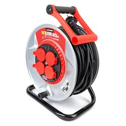 ENROLLACABLE METAL CON TAPAS 40 METROS 3GX2.5MM MADER - 63886