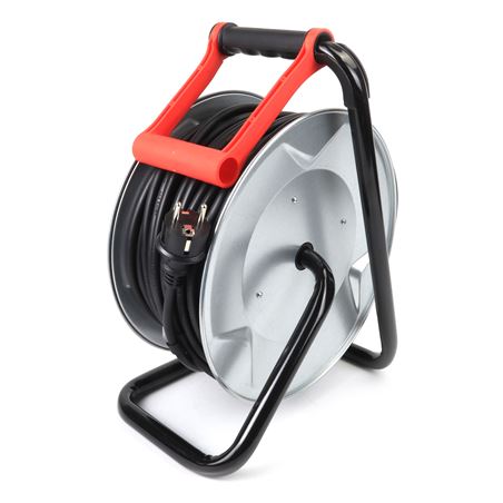 ENROLLACABLE METAL CON TAPAS 40 METROS 3GX2.5MM MADER - 63886-2