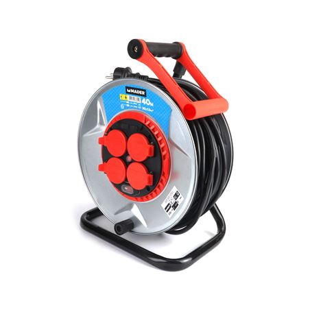 ENROLLACABLE METAL CON TAPAS 40 METROS 3GX2.5MM MADER - 68605-2