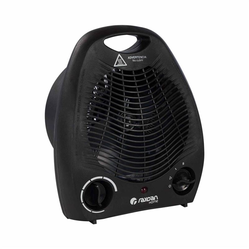 CALEFACTOR VERTICAL NEGRO 2000W RAYDAN - 26046