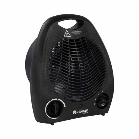 CALEFACTOR VERTICAL NEGRO 2000W RAYDAN - 26046