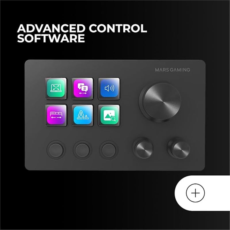 STREAM DECK MARS GAMING MDS-TWO | CONTROL DECK COMPACTO 6 TECLAS - MDSTWO-3
