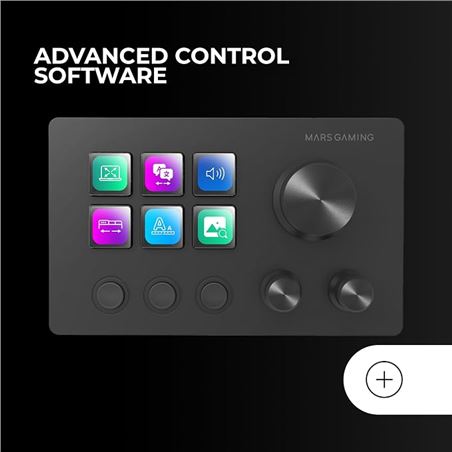 STREAM DECK MARS GAMING MDS-TWO | CONTROL DECK COMPACTO 6 TECLAS - MDSTWO-3