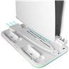 SOPORTE MULTIFUNCION RGB PARA PS5 MARS GAMING MPS5-B2 BLANCO - MPS5B2-2