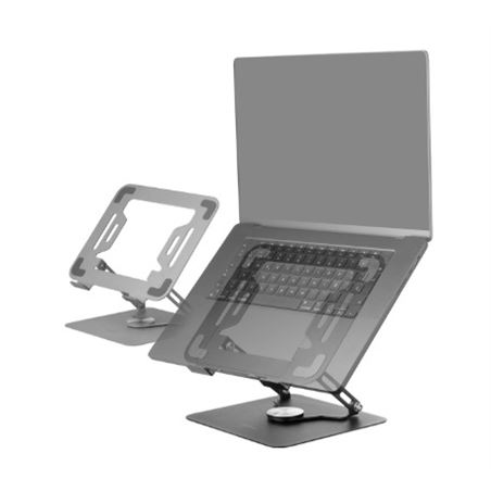 SOPORTE PARA TABLETS Y PORTATILES HASTA 17" EN ACERO 360º NEGRO MARS GAMING - MARSN-3