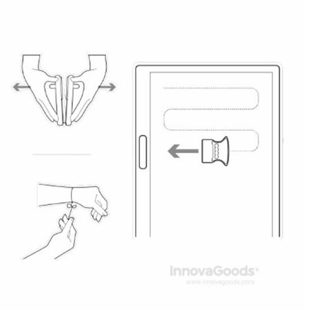 LIMPIACRISTALES MAGNETICO | IMAN POTENTE | SEGURIDAD ANTICAIDA INNOVAGOODS - V0103711-4