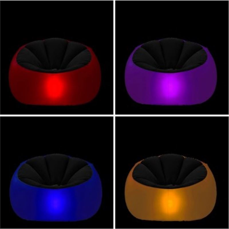 ASIENTO HINCHABLE LED CON MANDO A DISTANCIA |100KG | IP67 | INNOVAGOODS - V0103729-2