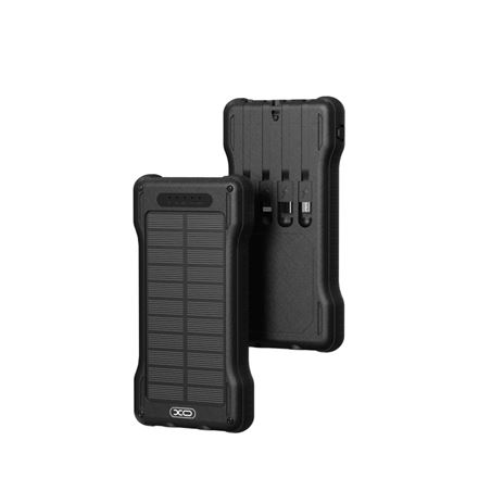 POWERBANK SOLAR 10000MAH 4 EN 1 NEGRO PR290 XO - XOPR290BK