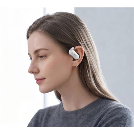 AURICULARES BLUETOOTH CON GANCHO FINO BLANCO G61 XO - XOG61WH-3