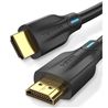 CABLE HDMI 2.1 8K 3 METROS VENTION NEGRO - AANBI-1