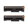 PACK 2 CARTUCHOS DE TONER GENERICOS HP CF244A REEMPLAZA 44A - HT-CF244A(P)-2