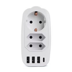 ENCHUFE 7EN1 5V MADER - 68590