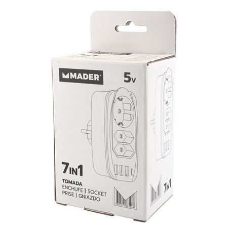 ENCHUFE 7EN1 5V MADER - 68590-1