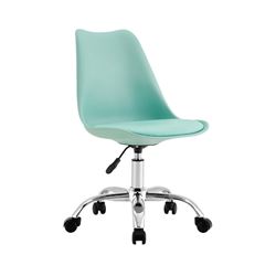 SILLA DE ESCRITORIO CON RUEDAS 91X47X58CM VERDE - 80037