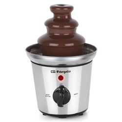 FUENTE DE CHOCOLATE FCH4000 40W | 3 PISOS | ACERO INOX ORBEGOZO - 16054