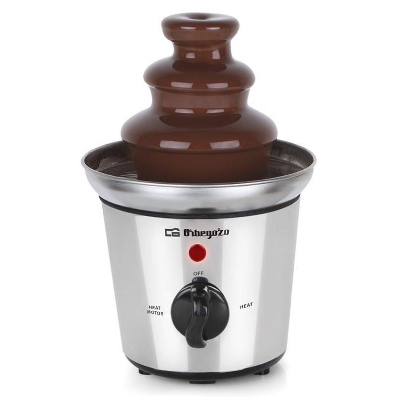 FUENTE DE CHOCOLATE FCH4000 40W | 3 PISOS | ACERO INOX ORBEGOZO - 16054