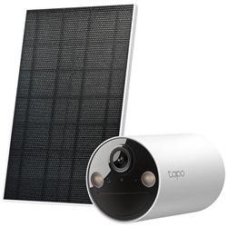 CAMARA DE VIDEOVIGILANCIA CON PANEL SOLAR | VISION NOCTURNA | TAPO TC82 KIT - TC82KIT-1