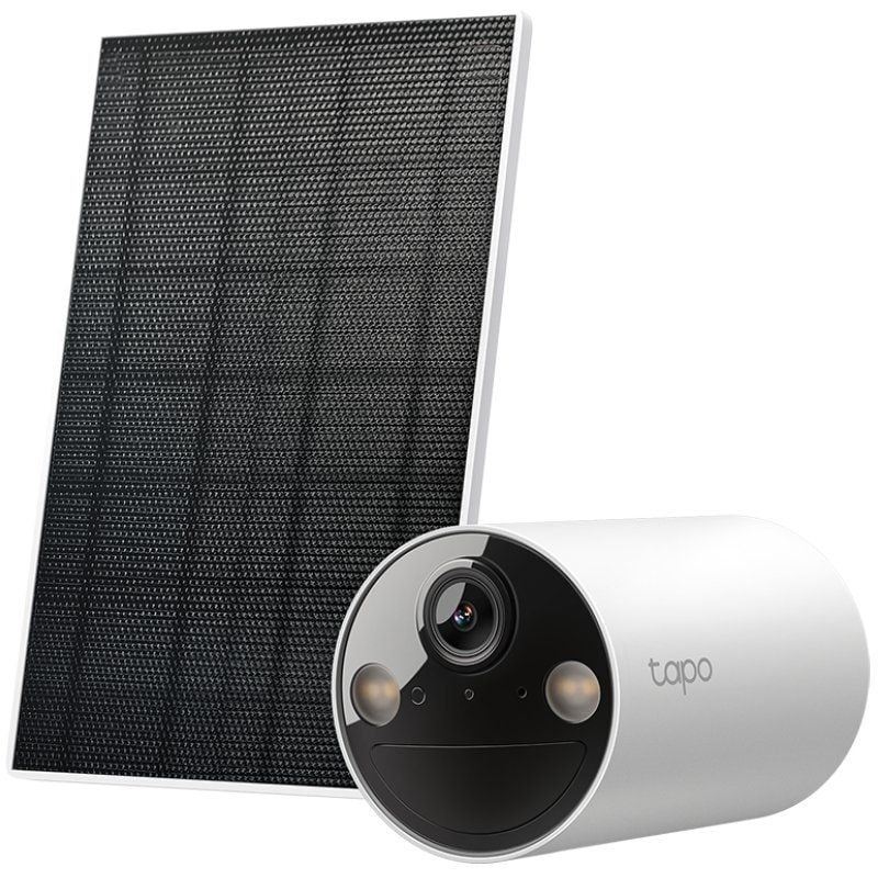 CAMARA DE VIDEOVIGILANCIA CON PANEL SOLAR | VISION NOCTURNA | TAPO TC82 KIT - TC82KIT-1