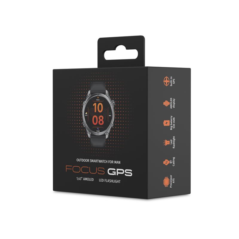 SMARTWATCH FOREVER FOCUS GPS SW-900 NEGRO - GSM275455-3