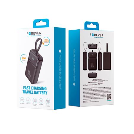 POWERBANK 20000MAH 65W TB-400 FOREVER NEGRO - GSM275459-4