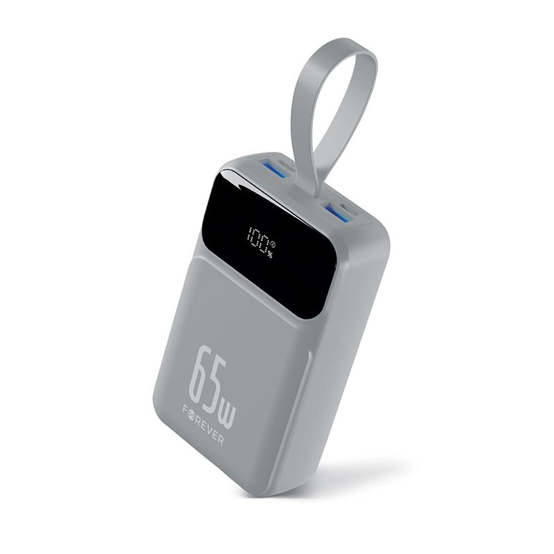 BATERIA EXTERNA 20000MAH 65W FOREVER VIBE-TB65 PLATA FOREVER - GSM277835-1