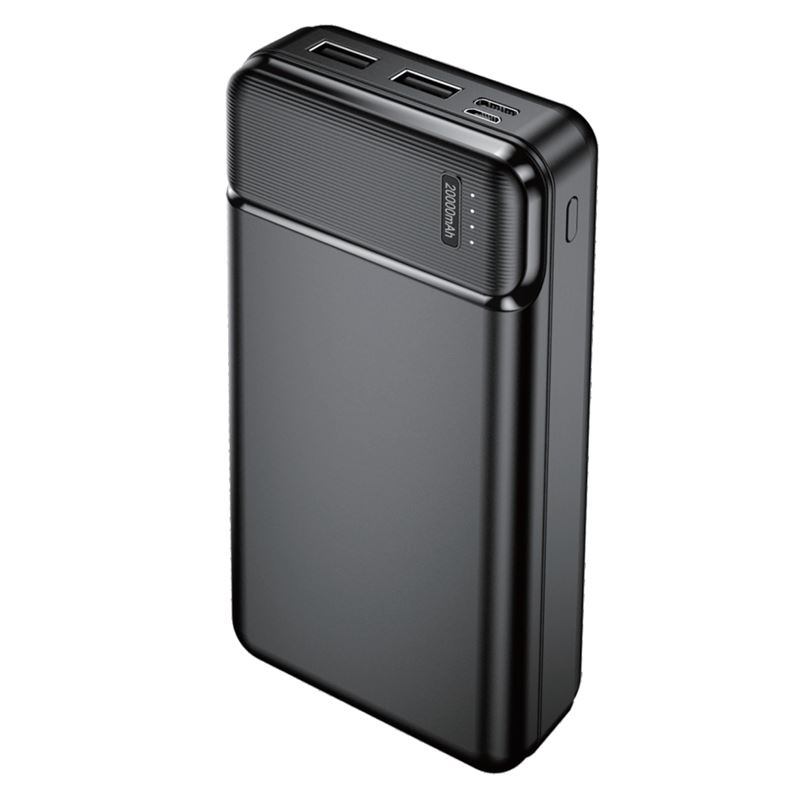 POWERBANK 20000MAH MXPB-01 NEGRO MAXLIFE - OEM001528-1