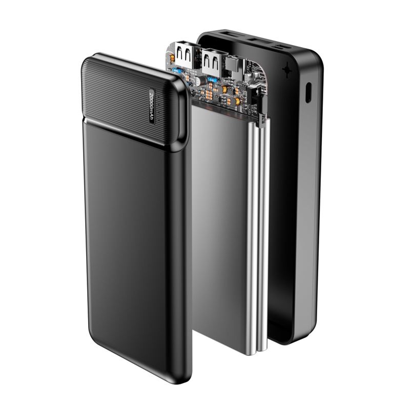 POWERBANK 20000MAH MXPB-01 NEGRO MAXLIFE - OEM001528-4