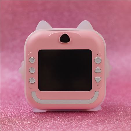 CAMARA DE FOTOS INSTANTANEA INFANTIL ROSA MXPC-100 MAXLIFE - OEM0200588-3