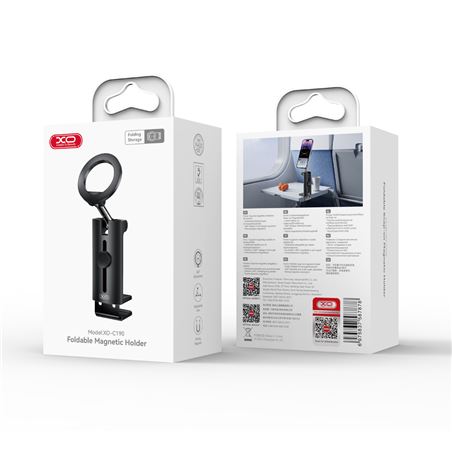 SOPORTE UNIVERSAL CON CIERRE PARA MAGSAFE C190 NEGRO XO - XOC190BK-4