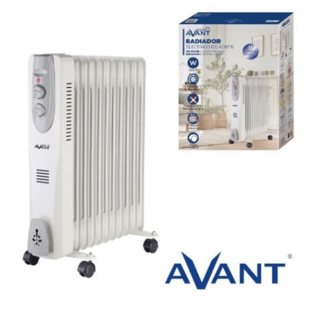 RADIADOR DE ACEITE 11 ELEMENTOS 2500W AVANT