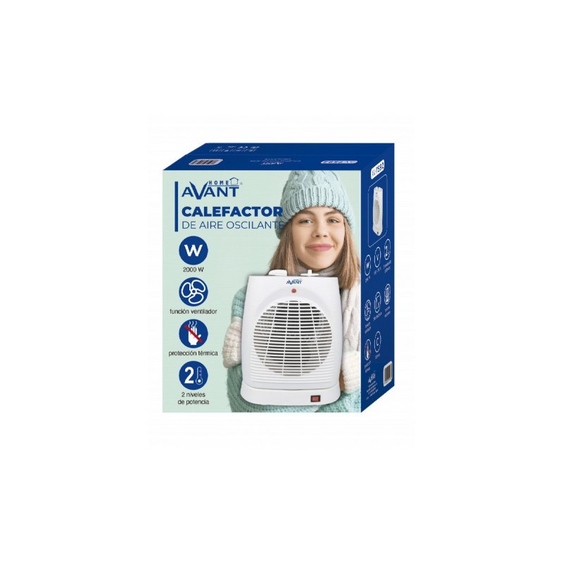 CALEFACTOR PORTATIL OSCILANTE 2000W...