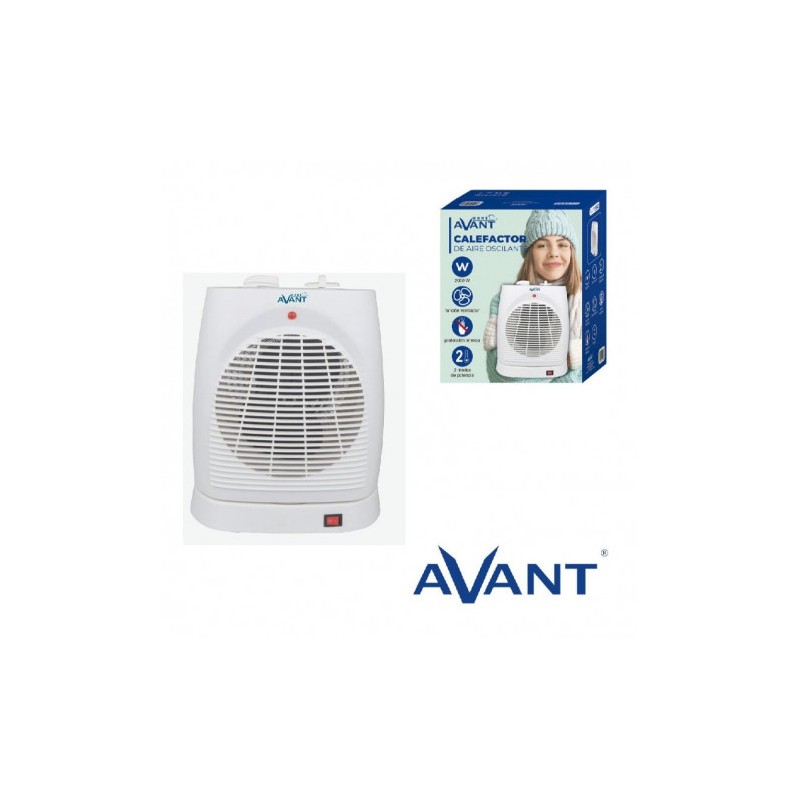 CALEFACTOR PORTATIL OSCILANTE 2000W...