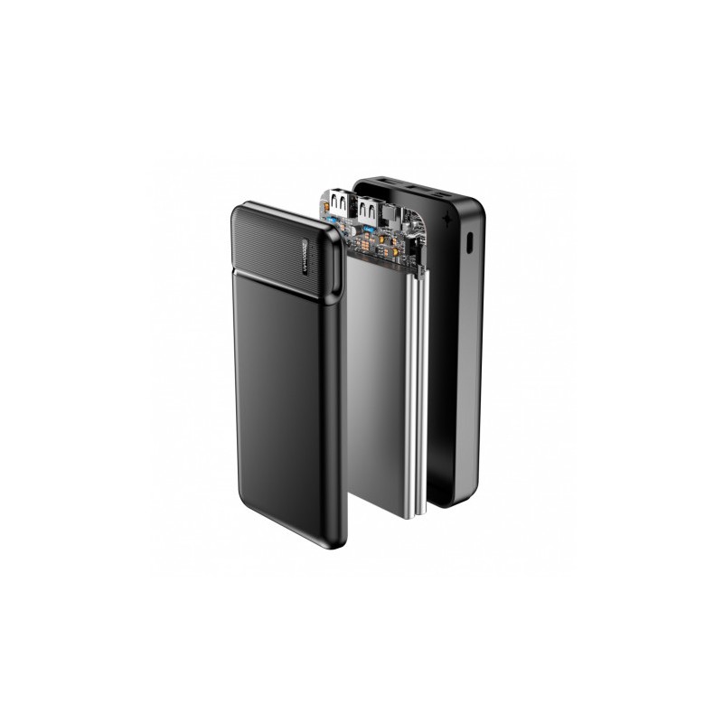 POWERBANK 20000MAH MXPB-01 NEGRO MAXLIFE