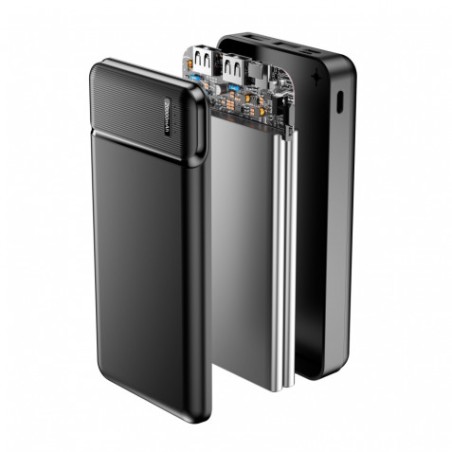 POWERBANK 20000MAH MXPB-01 NEGRO MAXLIFE