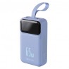 BATERIA EXTERNA 20000MAH 65W FOREVER VIBE-TB65 AZUL CIELO FOREVER