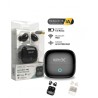 AURICULARES BLUETOOTH CON TRADUCCION CON IA BT8412 NEGRO