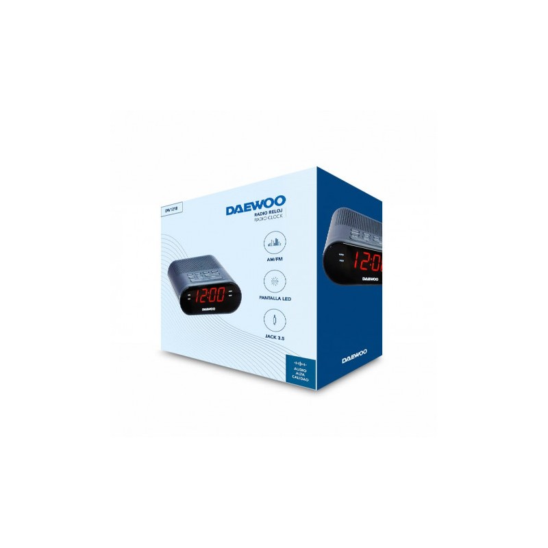 RADIO DESPERTADOR CON DISPLAY LED DAEWOO