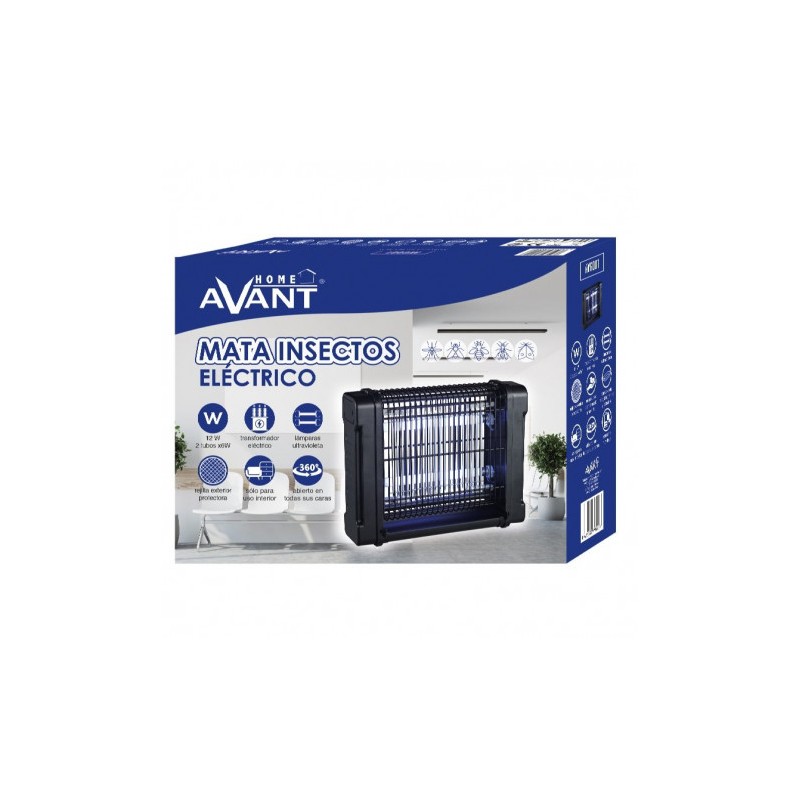MATA INSECTOS ELECTRICO 12W 26X32CM...