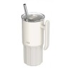TAZA TERMO ACERO INOX 720ML CON BASE SILICONA UMI IVORY QUOKKA
