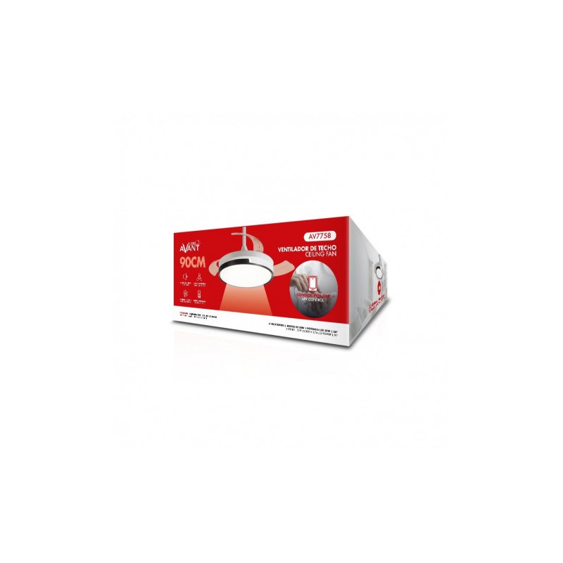 VENTILADOR DE TECHO CON ASPAS...
