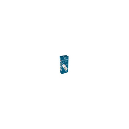 BASE MULTIPLE 3 ENCHUFES CON INTERRUPTORES