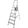 ESCALERA ALUMINIO 6 PELDAÑOS MADER