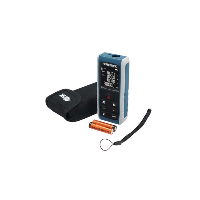 MEDIDOR DISTANCIA LASER 70 METROS FERRESTOCK