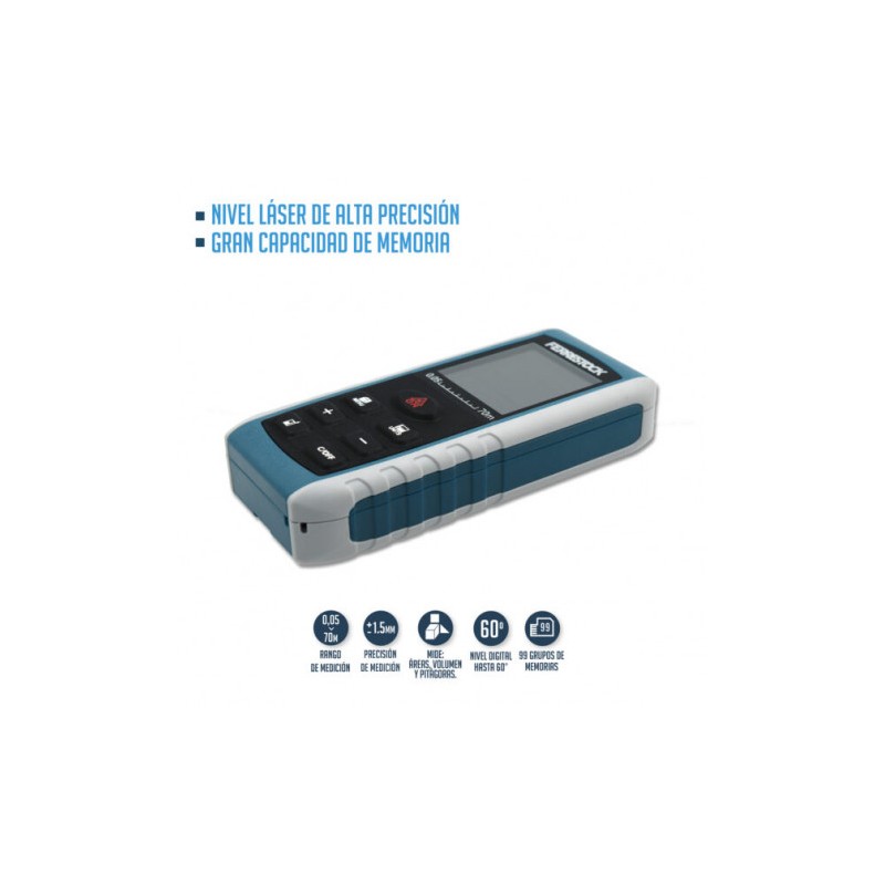 MEDIDOR DISTANCIA LASER 70 METROS...