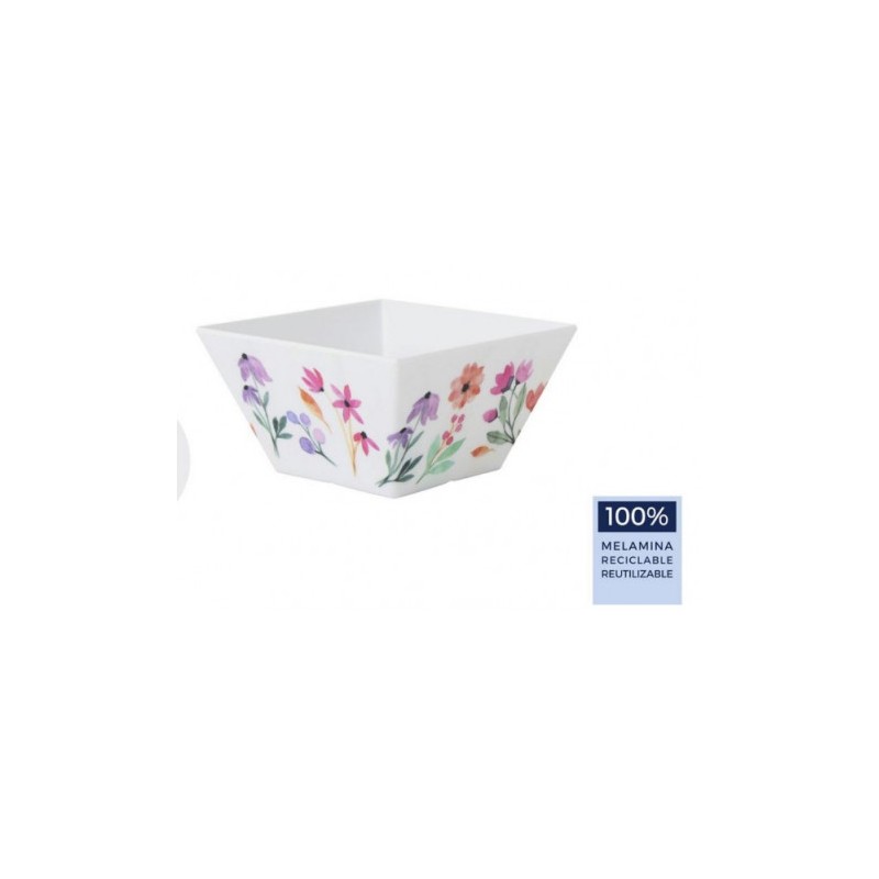 BOL MELAMINA MATE GARDEN 13X7CM LA MEDITERRANEA