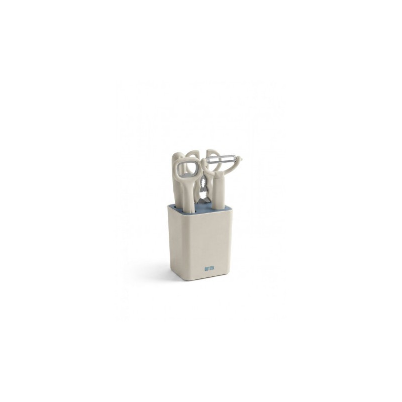 SET 4 UTENSILIOS COCINA CON SOPORTE QUTTIN